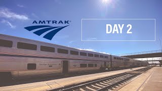 Amtrak Superliner I LOWER LEVEL Roomette  Southwest Chief Day 2 [upl. by Aleece]