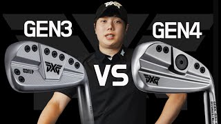 PXG GEN3 vs GEN4  아이언 비교시타  Golf Club  Iron  KPGA  골프영상 [upl. by Artenehs]