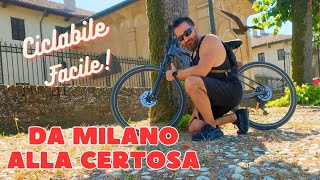 Ciclabile dellAlzaia da Milano alla Certosa di Pavia [upl. by Aeli356]