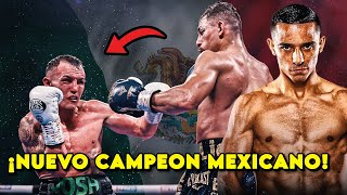 El Venado López VENCIÓ a Josh Warrington  ¡Nuevo campeón MEXICANO [upl. by Aerbma]