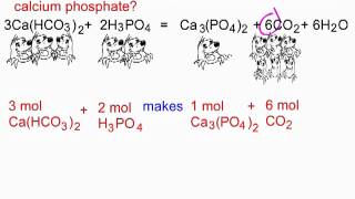 Reacting Mass Calculation Calcium Hydrogen Carbonate and Phosphoric Acid [upl. by Ylloj815]