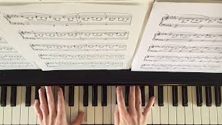 Cantique de Jean Racine piano arrangement [upl. by Lemahs]