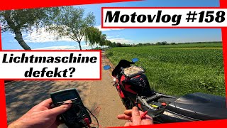 Motovlog 158  Lichtmaschine defekt 🤔 [upl. by Chuch515]