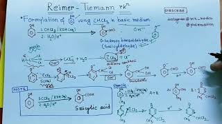 Reimer Tiemann reaction  Mechanism  example  trick  for NEET  JEE  AIIMS  BOARDS [upl. by Corwun]