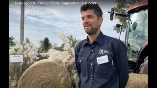 La Foire agricole 2024 de lÉcole dagriculture de Nicolet [upl. by Amadeus]