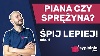 Materac piankowy czy sprężynowy – który wybrać Ekspert wyjaśnia [upl. by Nerdna]