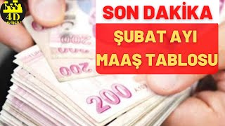 İŞÇİLER 14 ŞUBATDA NE KADAR MAAŞ ALACAKTIR 4D işçi kadrosu son dakika [upl. by Trella241]