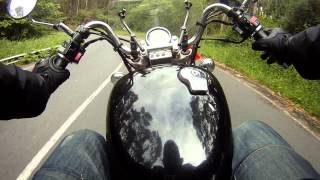 Probando la Yamaha Virago XV 535 [upl. by Ainej]