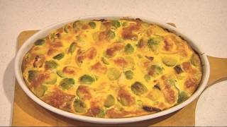 Rosenkohlgratin mit und ohne Fleisch  Ninas Kochlust [upl. by Christoper287]