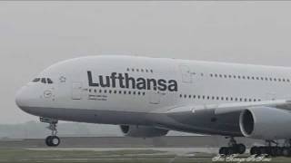 Airbus A380  Extreme slow landing  Best view [upl. by Foah553]