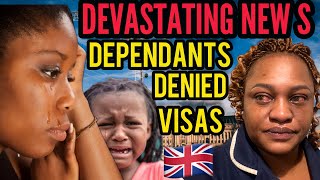 SHOCKING REASONS WHY HOME OFFICE IS DENYING DEPENDANTS VISASTHIS IS INHUMANE [upl. by Sturges331]