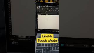 Enable Touch Mode in Excel Touch touchscreen [upl. by Serra939]