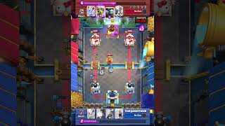 When Evo Mortar is deployed it is game over  Clash Royale [upl. by Rein777]