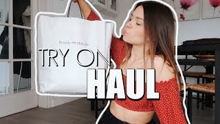 TRYON HAUL  BRANDY MELVILLE amp SUBDUED [upl. by Ibur]