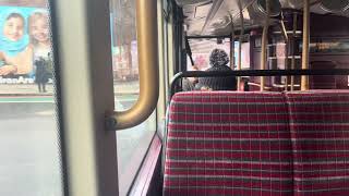 Loud Burst Eardrum Motors Journey on Route 55 Stagecoach London LTZ1389 LT389 11224 [upl. by Lynden]