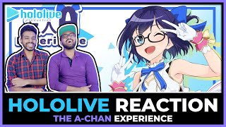 HOLOLIVE  ACHAN EXPERIENCE REACTION  THE HOLO SHOW CLIP [upl. by Nnylrebma]