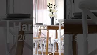 Harry 120cm Round Dining Table [upl. by Eric]