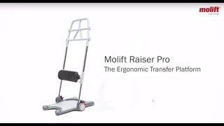 Molift Raiser Pro  the ergonomic transfer platform [upl. by Des]