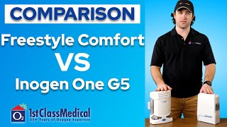 Comparison Caire Freestyle Comfort VS Inogen One G5 [upl. by Iohk]