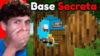 Hice una MINI BASE SECRETA para Trollear a Mi Amigo en Minecraft [upl. by Whitnell325]