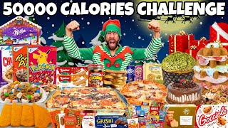 50000 CALORIES CHALLENGE  Speciale 500000 iscritti  MAN VS FOOD [upl. by Llezniuq]