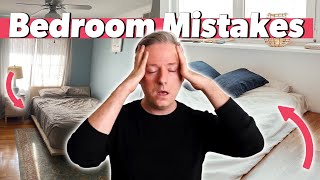 Bedroom Design Mistakes And How to Fix Them [upl. by Anelav]