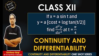 ONE SHOT DIFFERENTIATION CBSE CLASS 12 EXAMINATION IMPORTANT QUESTIONS Previous year questions PYQs [upl. by Aicirtal83]