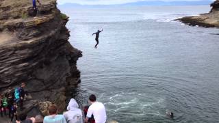 Bundoran Donegal Cliff Jumping [upl. by Bentlee]