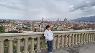 Seharian jalan muterin kota Florence  Firenze Italy 2024 [upl. by Aihsenak]