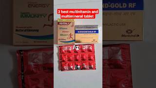 multivitamin and multimineral tablet  कमजोरी के लिए 3 बेस्ट विटामिन टेबलेट shorts [upl. by Eddi]