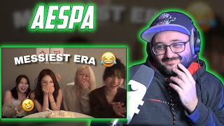 aespa being funny and iconic this supernova era  REACTION [upl. by Carew]