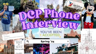 ACCEPTED DCP Phone Interview SPRING 2024  Disney College Program [upl. by Iaria]