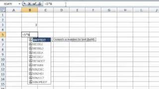 How to enter a formula into an Excel Spreadsheet [upl. by Yeknarf474]