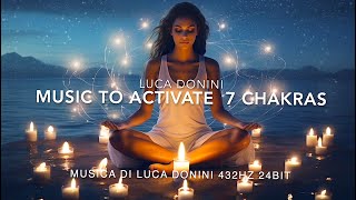 CHAKRAS ACTIVATION MUSIC  7 CHAKRAS FREQUENCY  BINAURALE CON CAMPANE TIBETANE  ❤️🧡💛💚💙💜🩷 432Hz [upl. by Orran]