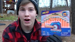 NERF ACCUSTRIKE DART COMPARISON amp TEST [upl. by Annairol488]