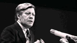 Helmut Schmidt  Abschiedsrede im Bundestag 10 Sep 1986 Audio only [upl. by Ahse]