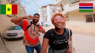 Dakar Senegal To BanjulGambia Roadtrip 🇬🇲 GambiaAfrica Ep1 [upl. by Fromma578]