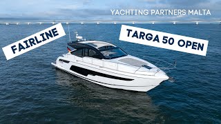 Targa 50 Open  Yachting Partners Malta [upl. by Netsreik]