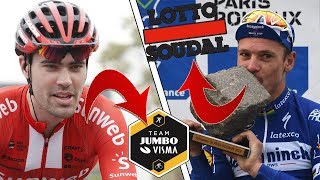 GILBERT DE RETOUR CHEZ LOTTO  DUMOULIN À LA JUMBOVISMA  Cyclisme Mercato 2020 [upl. by Boyse]