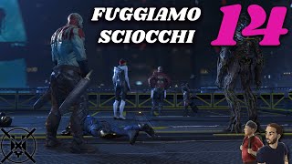 I GUARDIANI DELLA GALASSIA ep14 ITA FUGGIAMO SCIOCCHI tutorialgameplaywalkthrough [upl. by Eneluj]