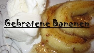 Gebratene Bananen mit Honig  Schnelles Dessert [upl. by Radnaskela]