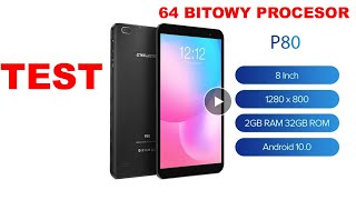 TEST TABLET TECLAST P80 Z CHIN ALIEXPRESS 64 BITOWY PROCESOR UNBOXING [upl. by Teressa]