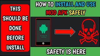 how to install and use mod apk safely [upl. by Leahcimrej204]