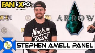 Stephen Amell ARROW Panel  Fan Expo Boston 2019 [upl. by Nosdivad]