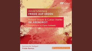 Mahler Im Abendrot Transcr Gottwald for Choir [upl. by Hutner410]