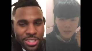 Delta with Jason derulo  want to want me live [upl. by Elem]