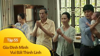 Gia đình mình vui btl tập 55  Công thoát cửa tử cùng Phương sinh đôi long phụng [upl. by Esinet826]