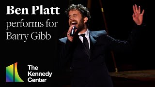 Ben Platt performs quotNights on Broadwayquot for Barry Gibb  2023 Kennedy Center Honors [upl. by Inaja]