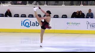 2024 Lombardia Trophy Rinka Watanabe FS [upl. by Enelrad]