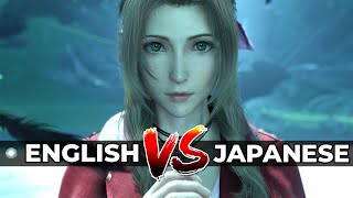 SPOILER English Versus Japanese  Aeriths Death  FF7 Rebirth [upl. by Reiner]